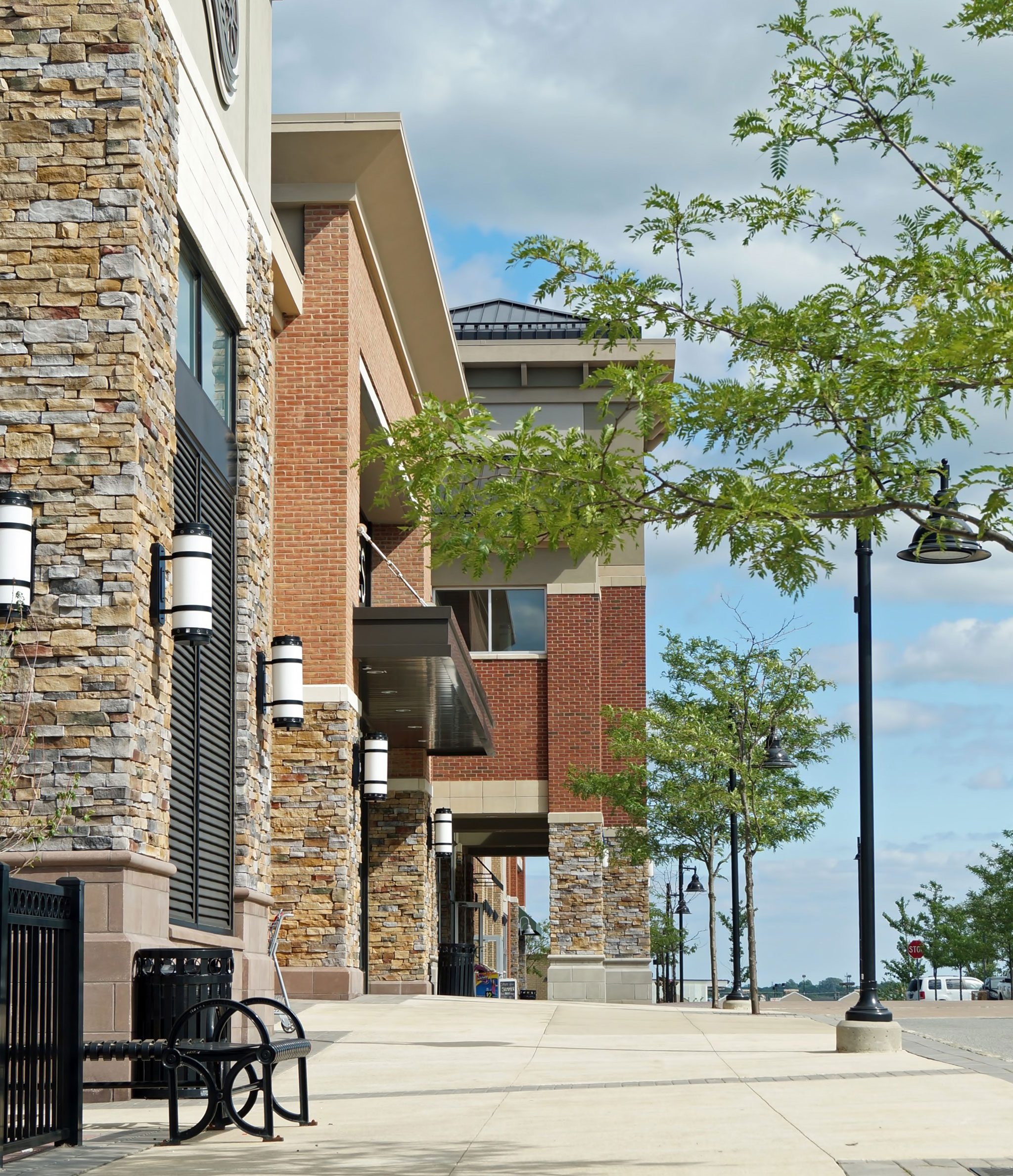 Bare wood of a home under construction